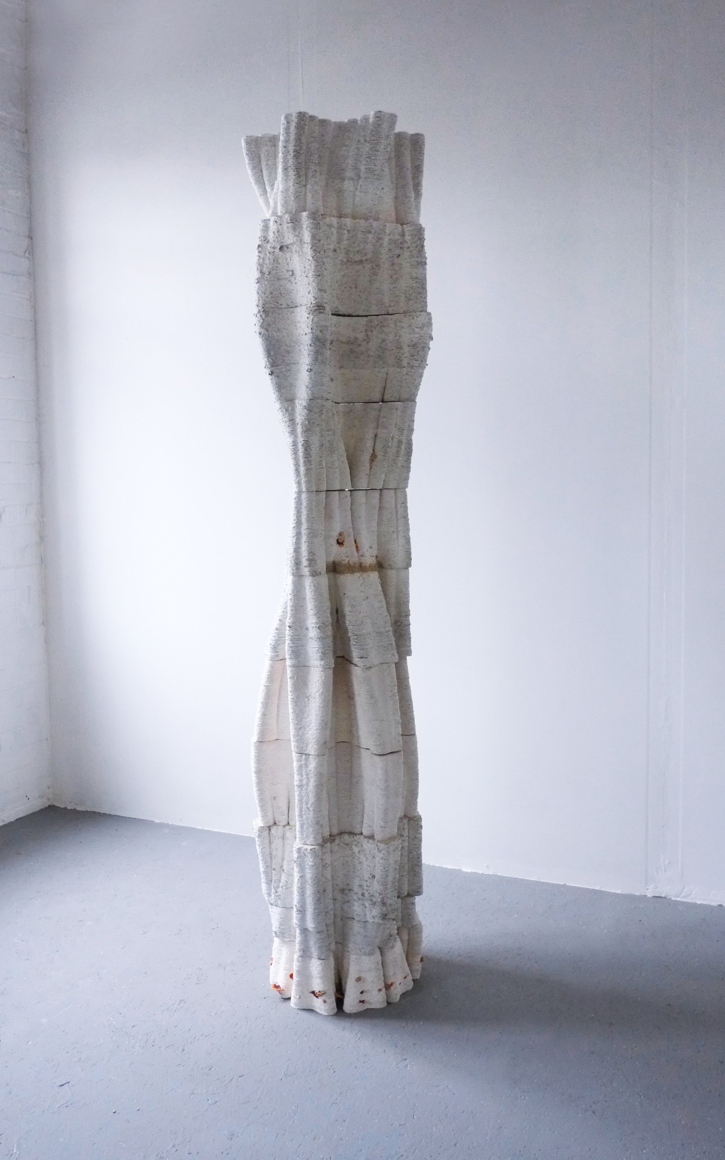 Blast Studio_Tree Column, 3d printed mycelium column made from used coffee cups_3.jpg