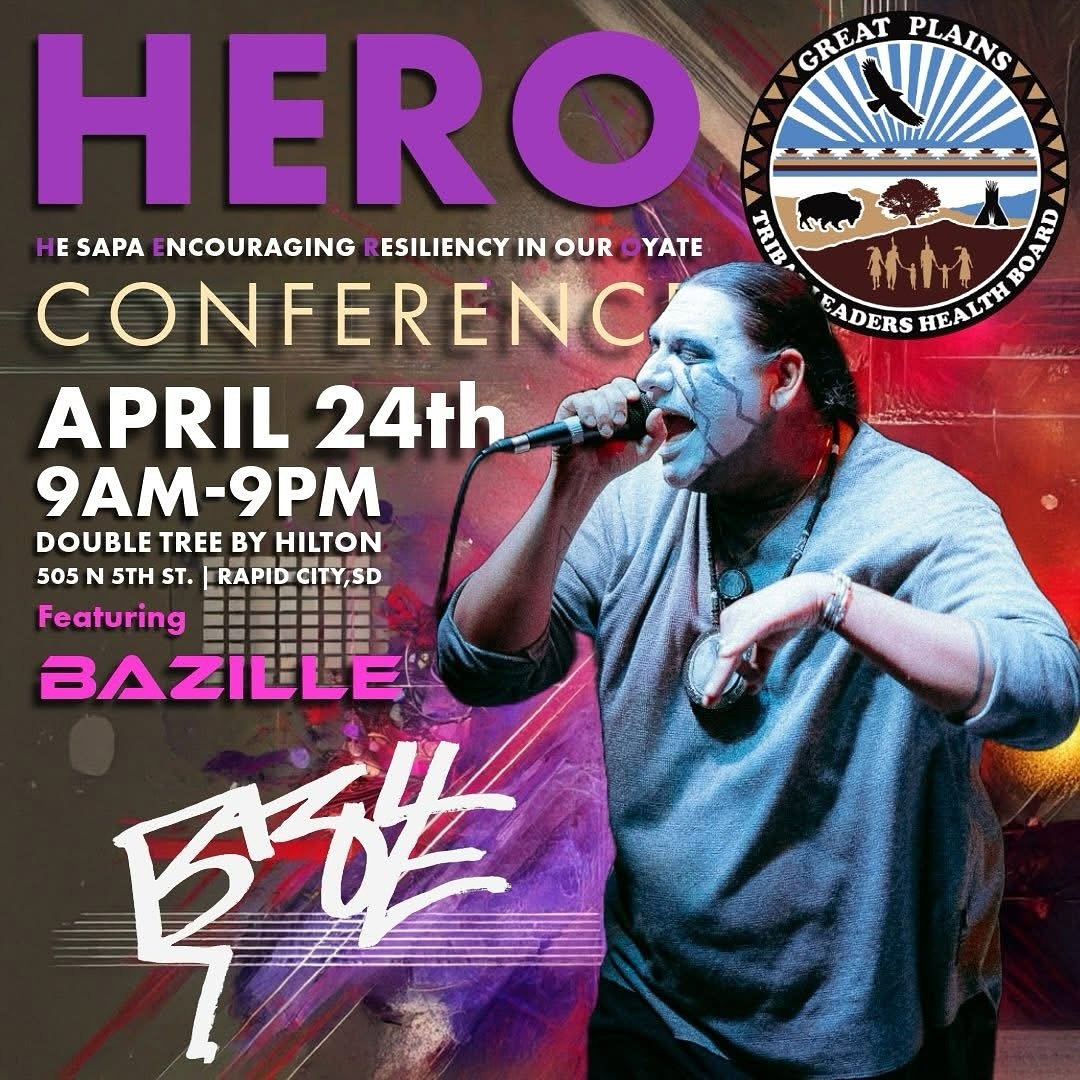 Tomorrow! In the morning I’m presenting/performing my story with suicide, depression and panic disorder, and how music, prayer, help and trying to grow a Dakota mindset in my own way helped me through that (and still helps me as I continue to h