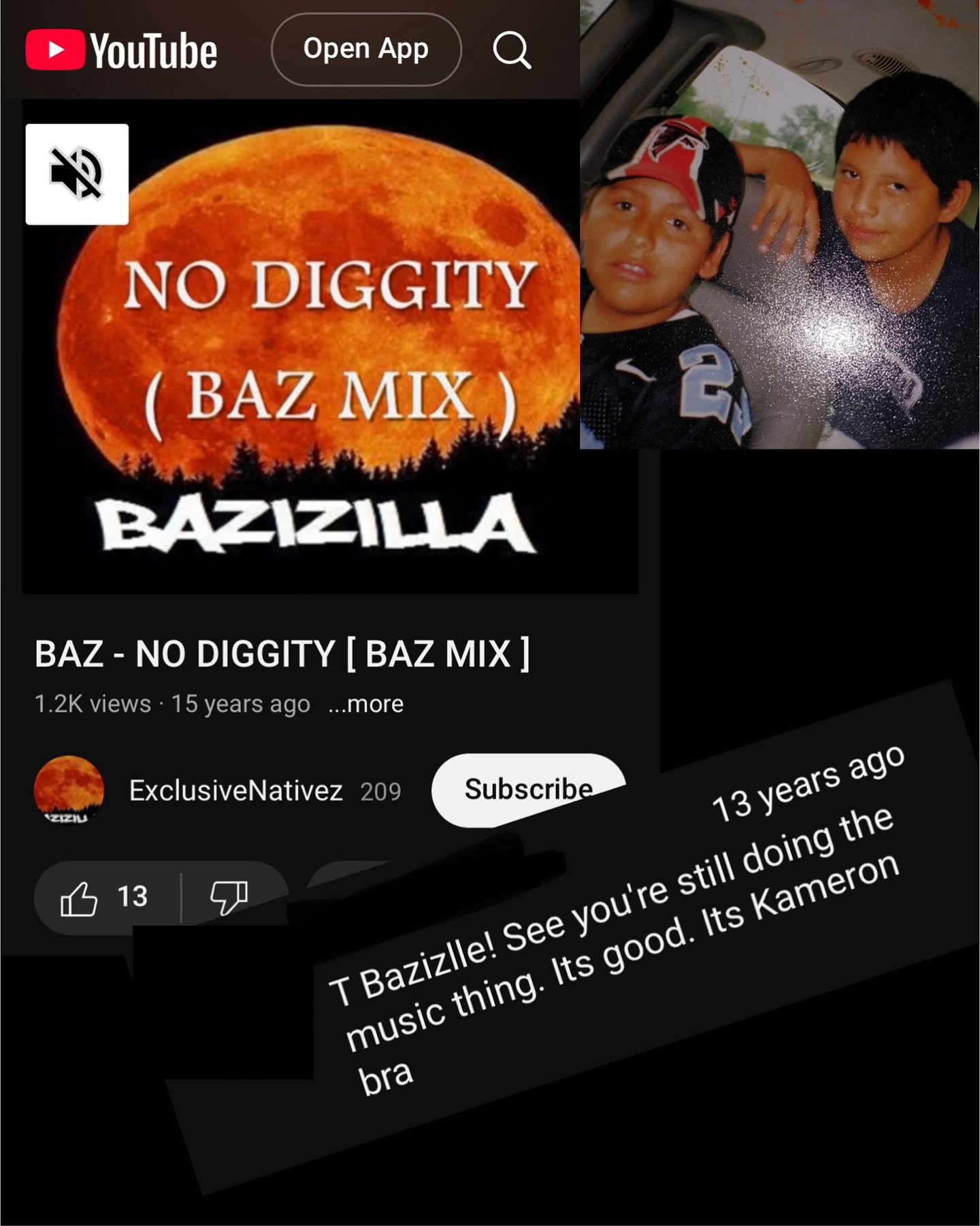 A cuzzo shared this old mixtape track from high school and I was cringing HARD lol UNTIL I saw the one comment from my brotha Cam 💜
In 5th grade we shared our music dreams & would spend hours writing and trying to record on tape recorders. And t