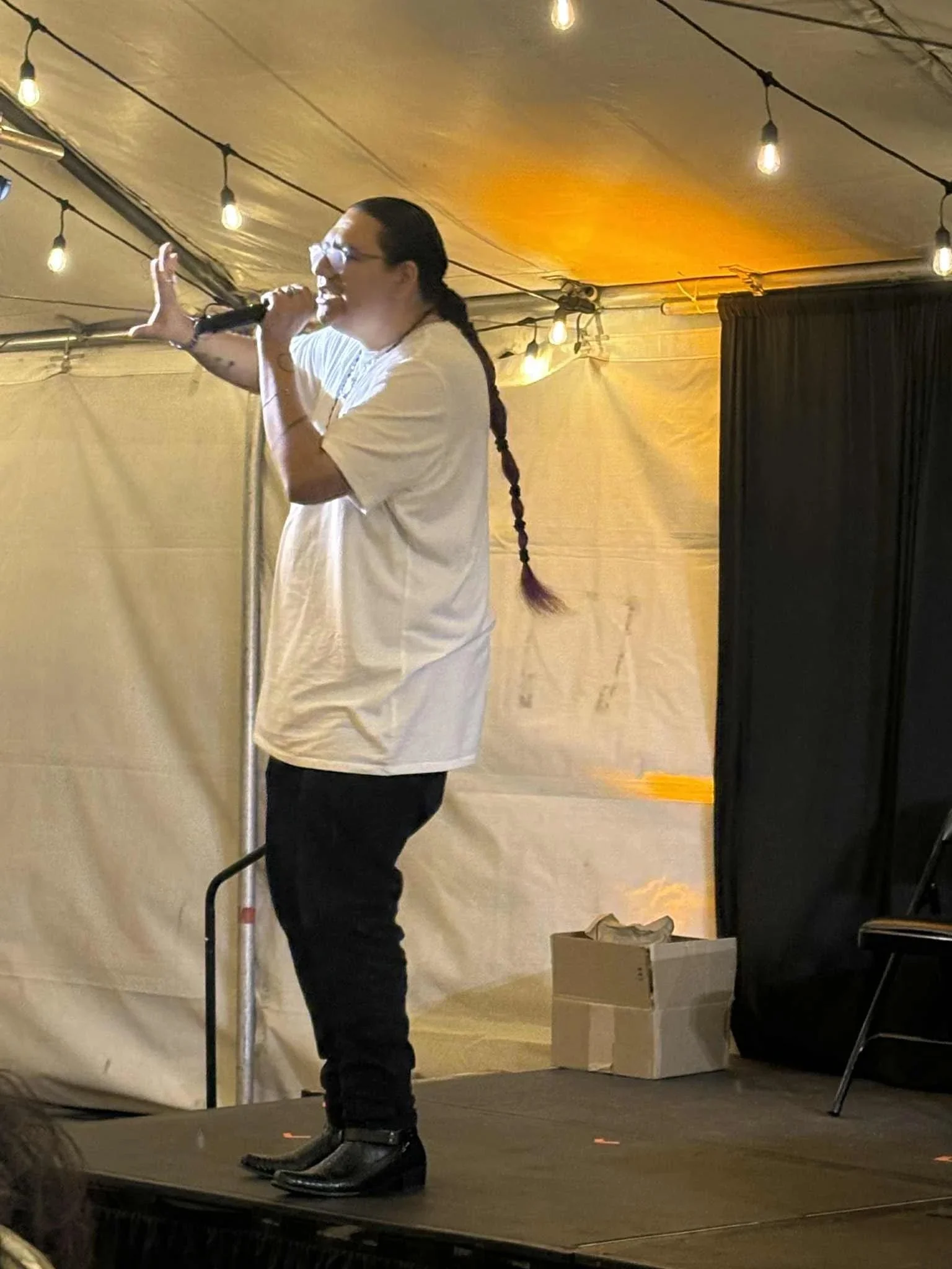 The most hyped up I&rsquo;ve been in a longgg time. TIOSPAYE TOPA SCHOOL - CRST - HOME!!!! I&rsquo;m coming!!!!!!
Late November I&rsquo;ll be coming out to perform at a free community show one night, then hanging out in the classrooms the next day, t