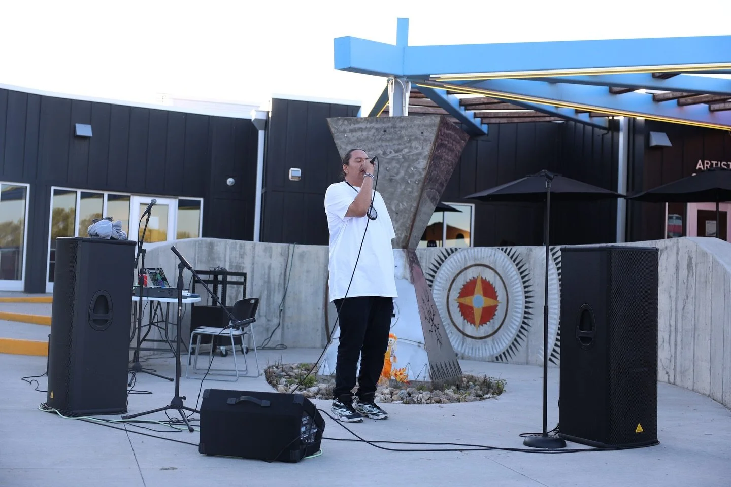 Happy Friday! Today, I&rsquo;m on my way to the artspace to host a quick session at the studio. Then, I&rsquo;m off to Cheyenne River homelands to perform tonight &amp; present workshops on beatmaking over the weekend (turns out there&rsquo;s a lot i