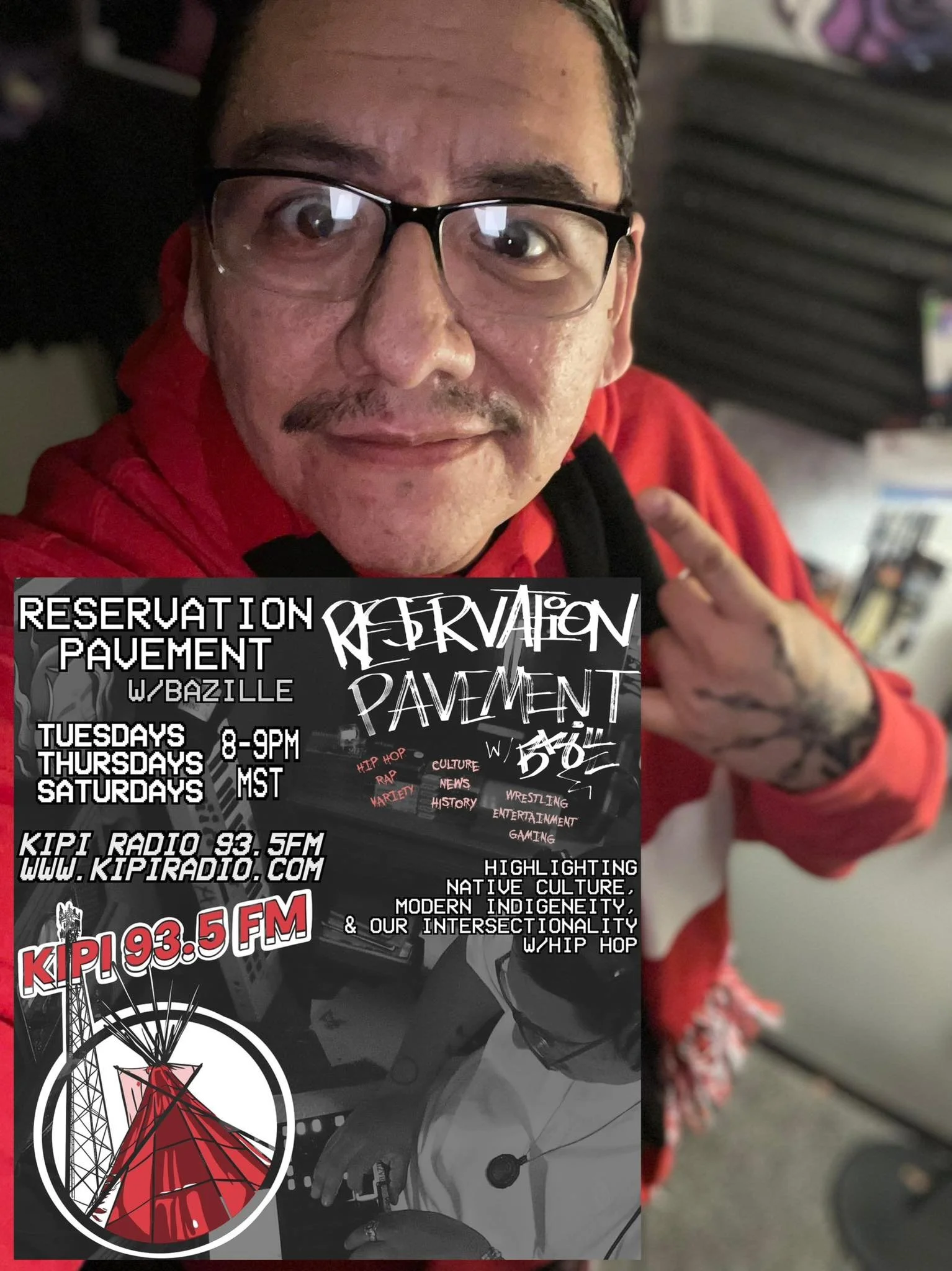 Alright, it&rsquo;s Saturday night! That means 8-9pm MST on KIPI Radio 935 is another episode of &ldquo;Reservation Pavement&rdquo;!!
Tune in if you can get the signal, OR - check out the online stream at kipiradio.com 💜💜💜💜