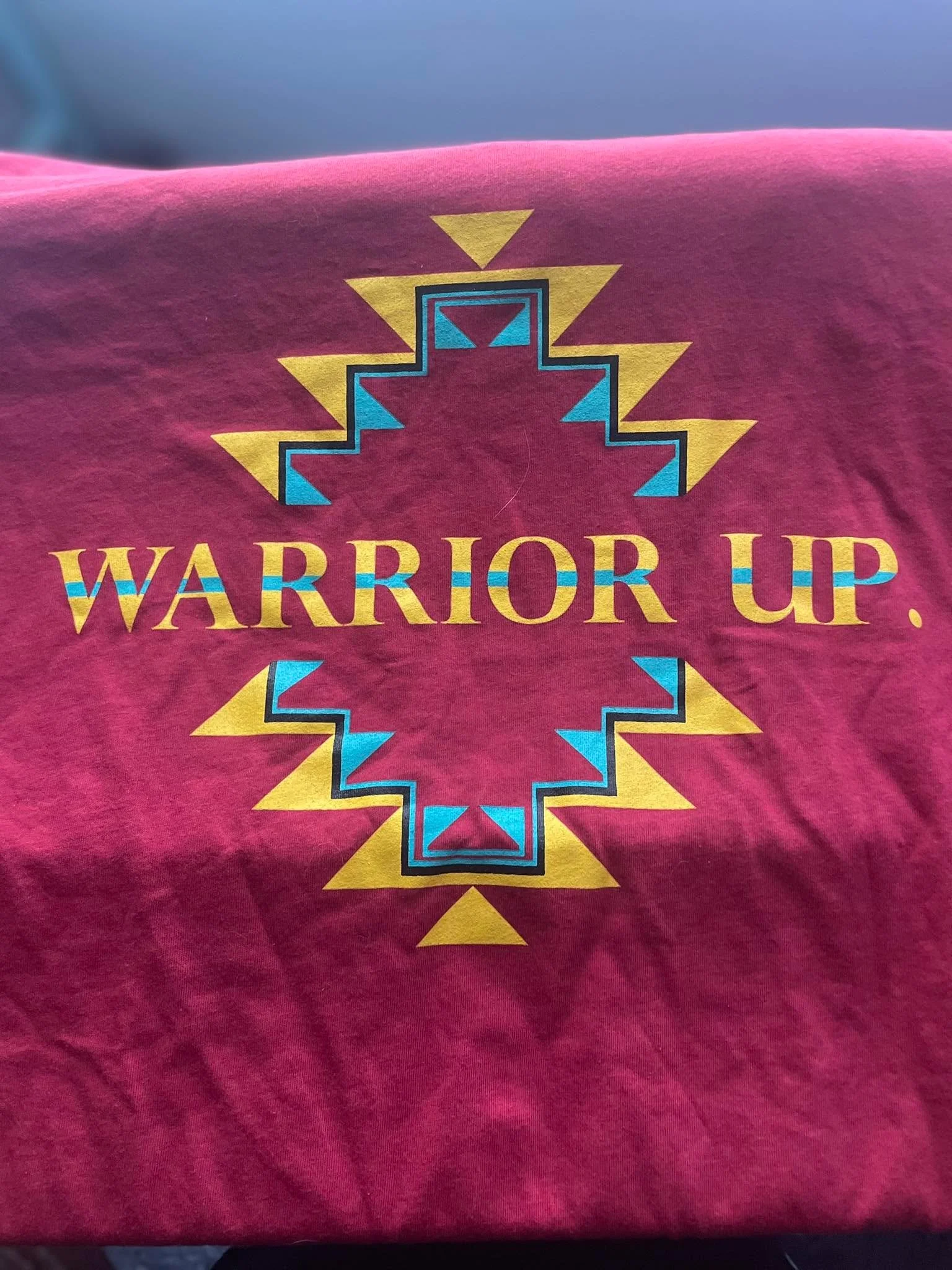 Wopila tanka Helene Gaddie for this gift at OLA&rsquo;s recent equinox event! I have a lot of respect for her, her family &amp; the awesome work they do for many others, was happy to also sit on the drum with Waylon too. It means a lot, Ake Pidamaya 