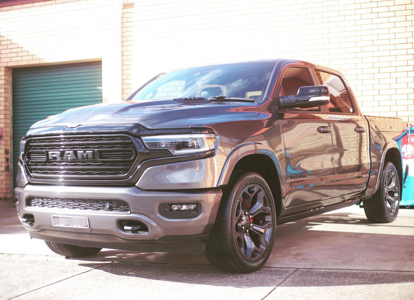 Dodge Ram 1500 Paint Correction, Ceramic Coating and Rim Refinish