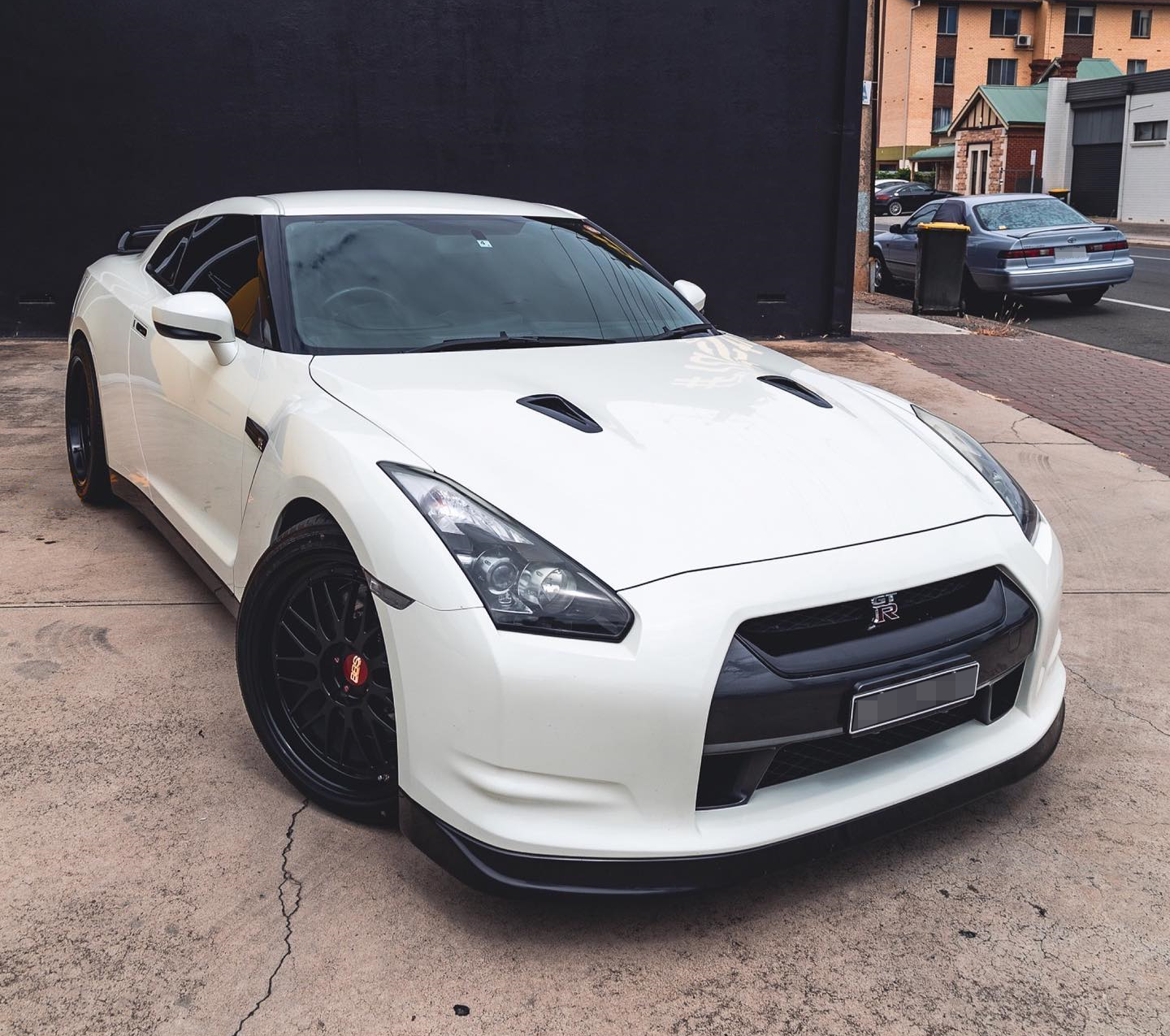 Nissan R35 GTR OEM+ Blackout with Gloss 2K Finish and BBS Rims
