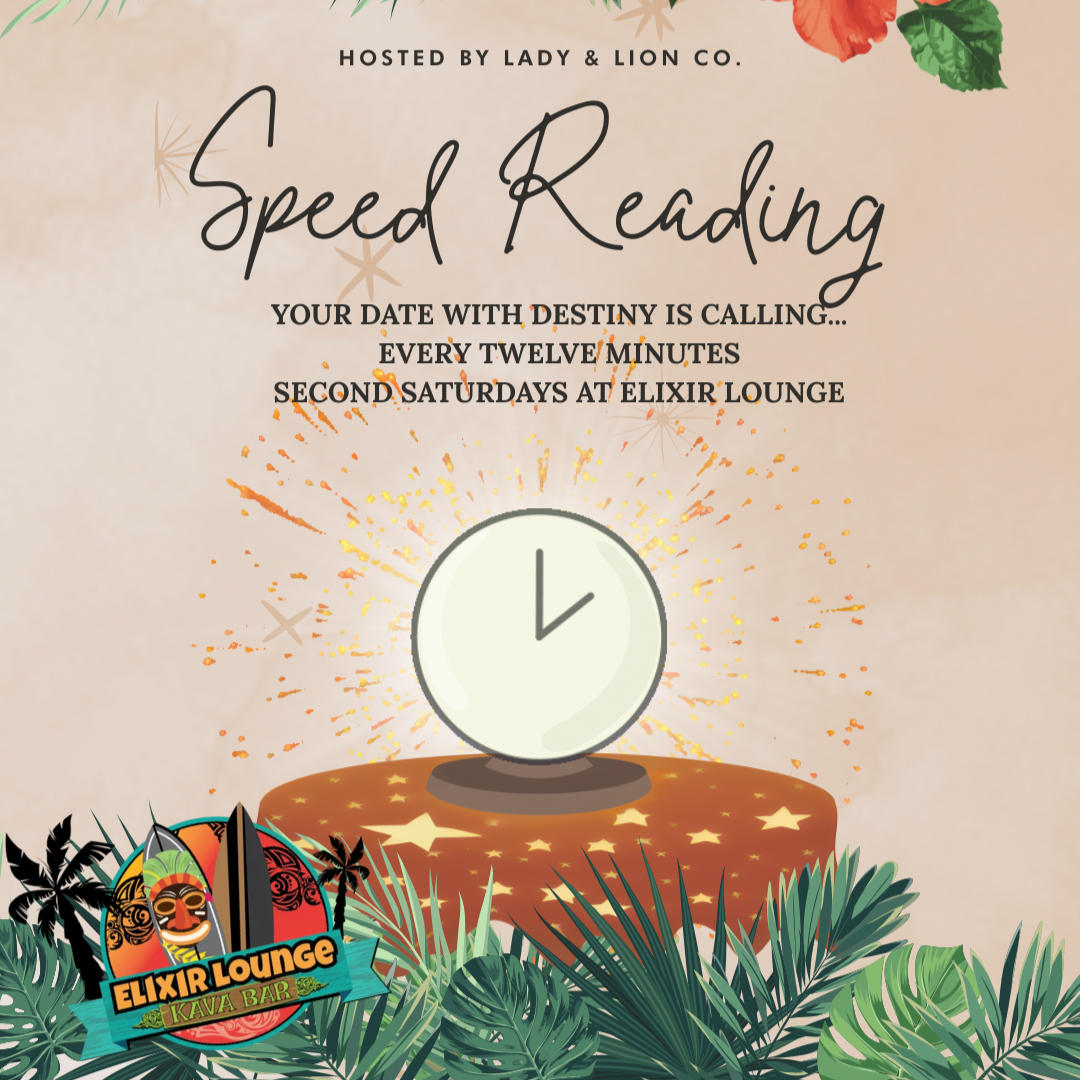 Speed Reading - Hosted By Lady & Lion Co.
