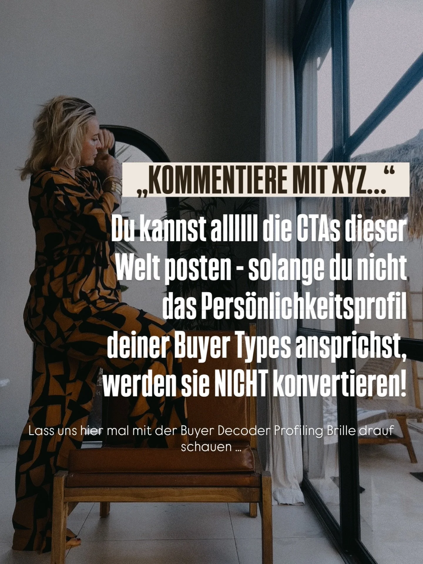 Schau mal, my Love: Du ballerst gerade brav deine CTAs unter jeden deiner Posts. &bdquo;Kommentiere &hellip;&ldquo; &bdquo;Melde dich &hellip;&ldquo; &bdquo;Swipe up &hellip;&ldquo;
Und ja &hellip; es checken auch Menschen in deine Welt ein.
Einige r