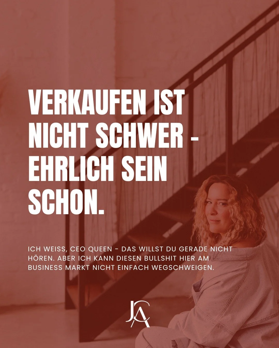 Wei&szlig;t du, was ich in den letzten Jahren wirklich verstanden habe? 
Dass es im Verkauf nie nur um Technik geht. Nie nur um die richtige Strategie. Nie um fancy Launch-Pl&auml;ne, Salesskripte oder &bdquo;die perfekte&ldquo; Hook.

Sondern darum,