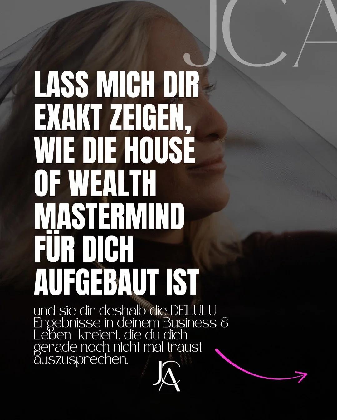 Wenn du mich fragen w&uuml;rdest, worauf ich besonders stolz bin, dann w&uuml;rde ich dir sagen: &bdquo;auf die Ergebnisse meiner Kundinnen, die aus der puren Erlaubnis heraus entstanden sind.&ldquo;

Diese Mastermind - das House of Wealth - ist f&uu