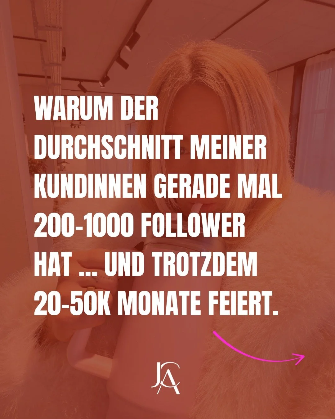 👇👇👇

Wenn dann die S&auml;tze fallen wie: &bdquo;Ich muss erstmal mehr Reichweite aufbauen&ldquo; dann weiss ich genau, warum du auch mit 5000 Followern nicht in die Flugh&ouml;he kommst, in der du eigentlich performen willst. 

Und genau in diese