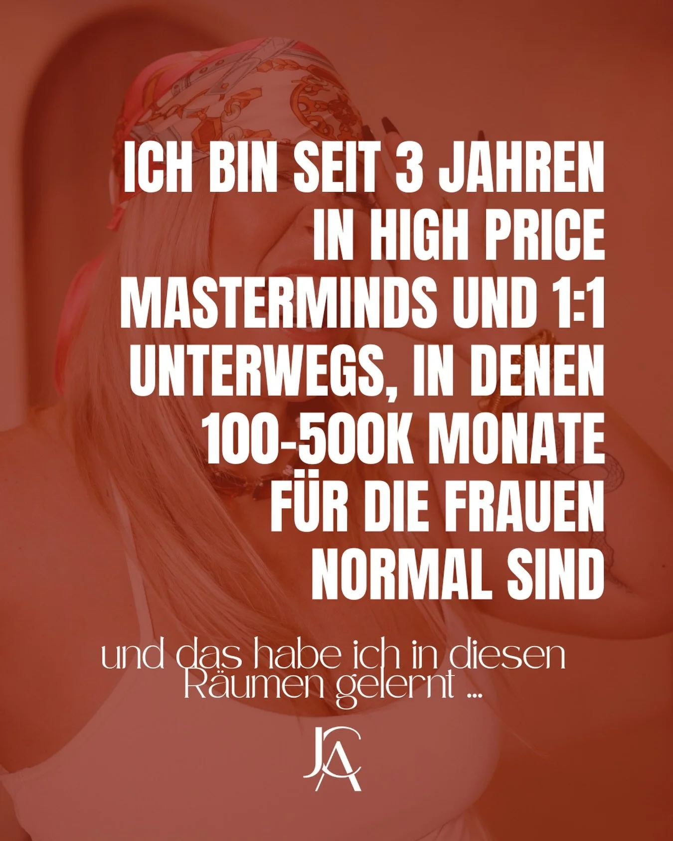 Was ich dir direkt sagen kann, ist dass jede dieser Frauen einen komplett anderen Standard lebt (der meinen Standard sofort hat wachsen lassen)

 > Jede von ihnen hat in den Hot Seat Calls die Kamera an. F&uuml;r sie sind diese Calls nicht einfach
