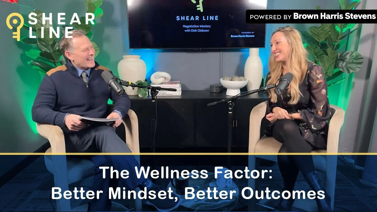 Season Two, Everybody!!!
Shear Line: Negotiation Mastery, Episode 201 - The Wellness Factor: Better Mindset, Better Outcomes
 
In this episode of Shear Line: Negotiation Mastery, host Eirik Gislason explores a powerful but often overlooked truth: min