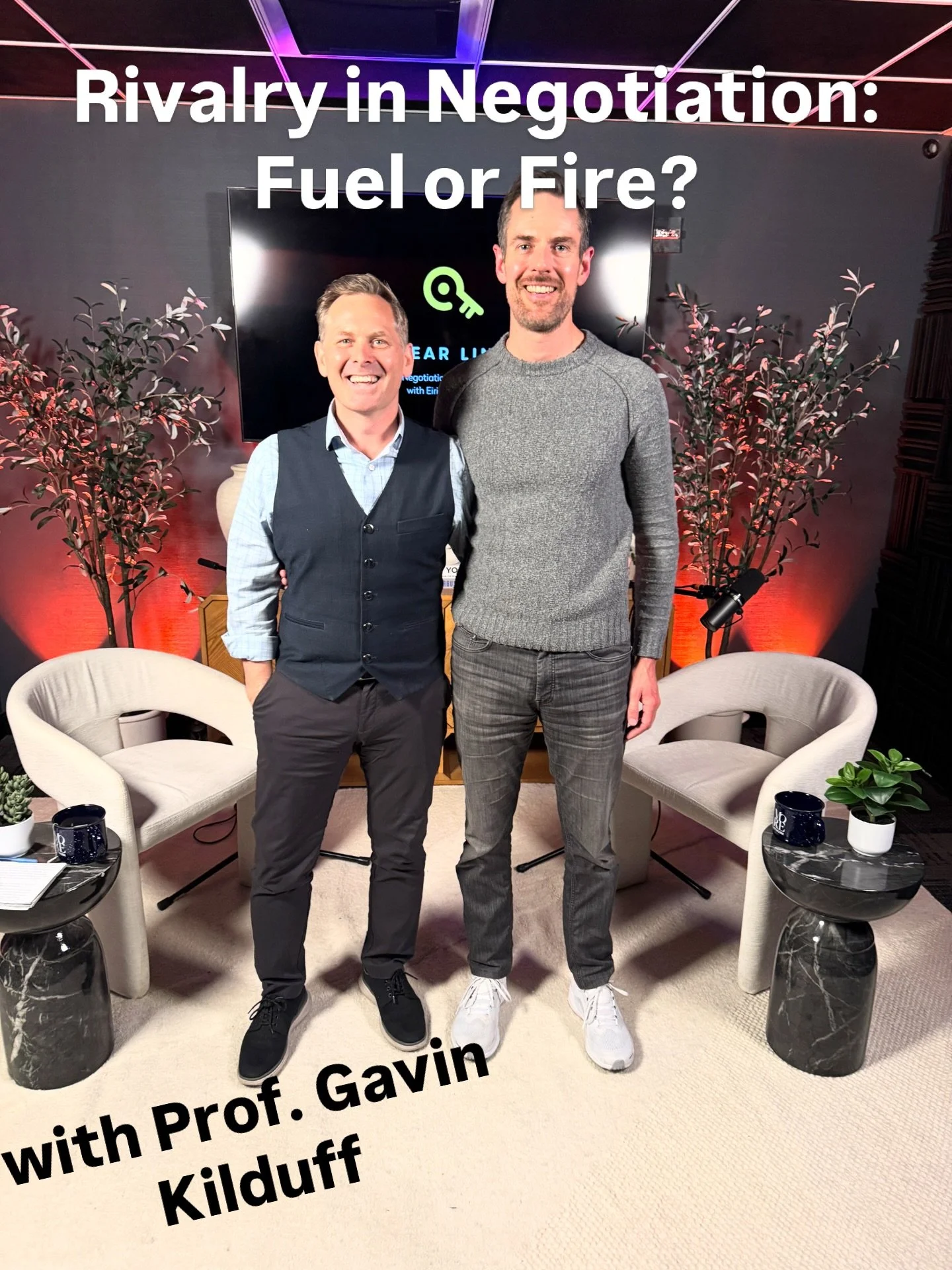 Dropping TOMORROW!!! Shear Line: Negotiation Mastery episode 207. It&rsquo;s about Rivalry and Competition and Prof. Kilduff drops some KNOWLEDGE!!