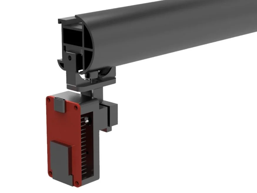 Flexible Curtain Track - Motorized