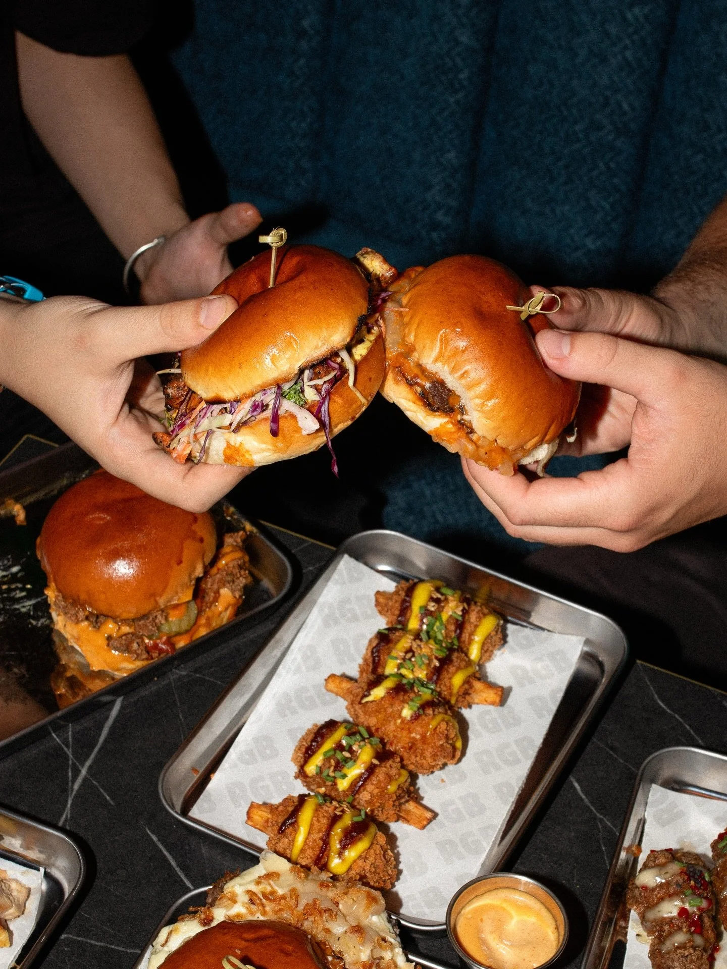 If cheersing burgers is wrong then I don&rsquo;t wanna be right. 

Need the feel good vibes of your restaurant and the deliciousness of your food captured? Let&rsquo;s be friends and make the start of your 2026 TASTY. 

#foodphotography