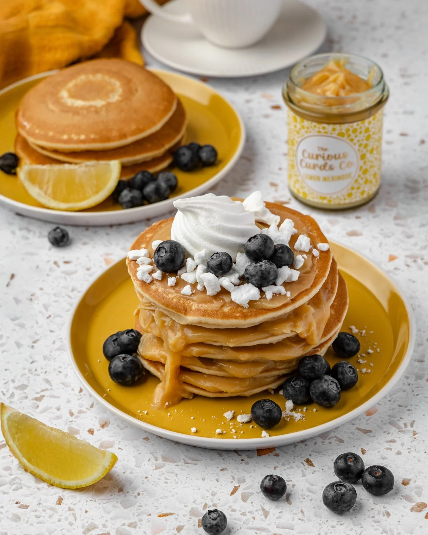 While eating pancakes yesterday I realised I actually have a bottomless pit for them&hellip; 😬 How many pancakes can you snaffle away? 

Client: @cherrytreepreserves 

#foodphotography