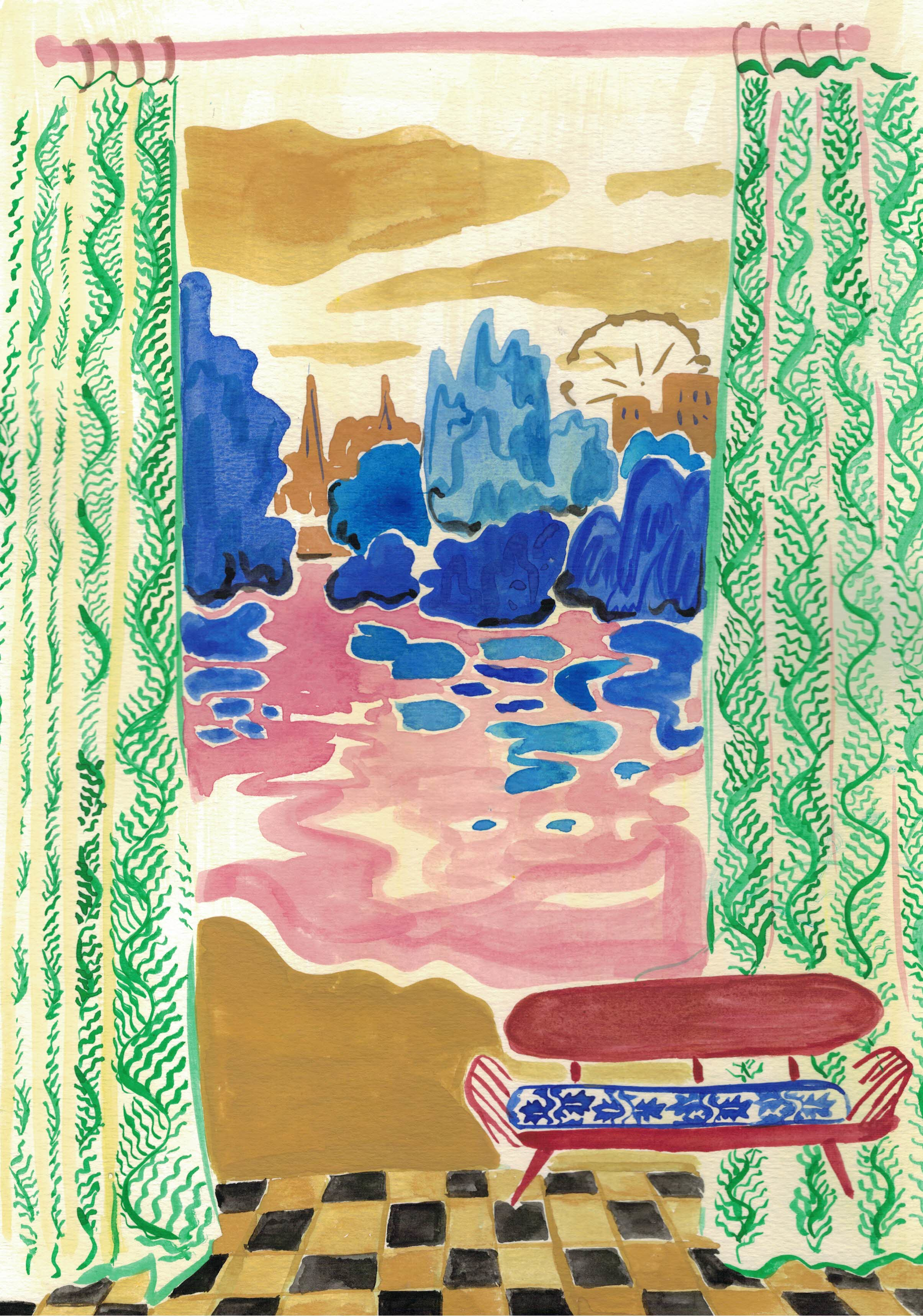 St James Park - (PRINT)