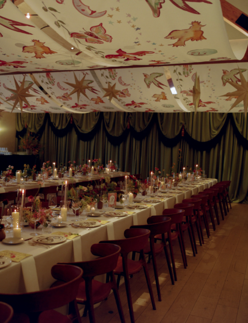 D&R  — Dining beneath a painted sky
