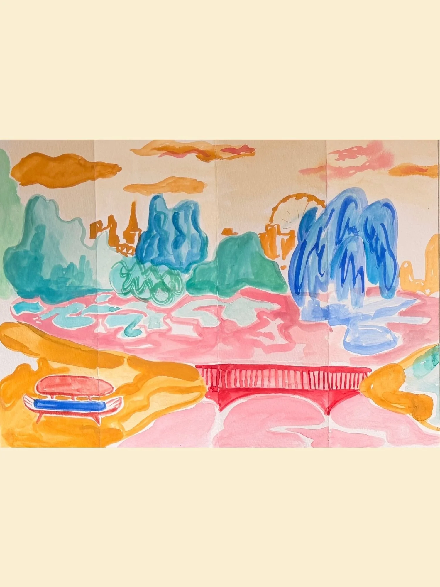 St James Park foldable  (ORIGINAL)