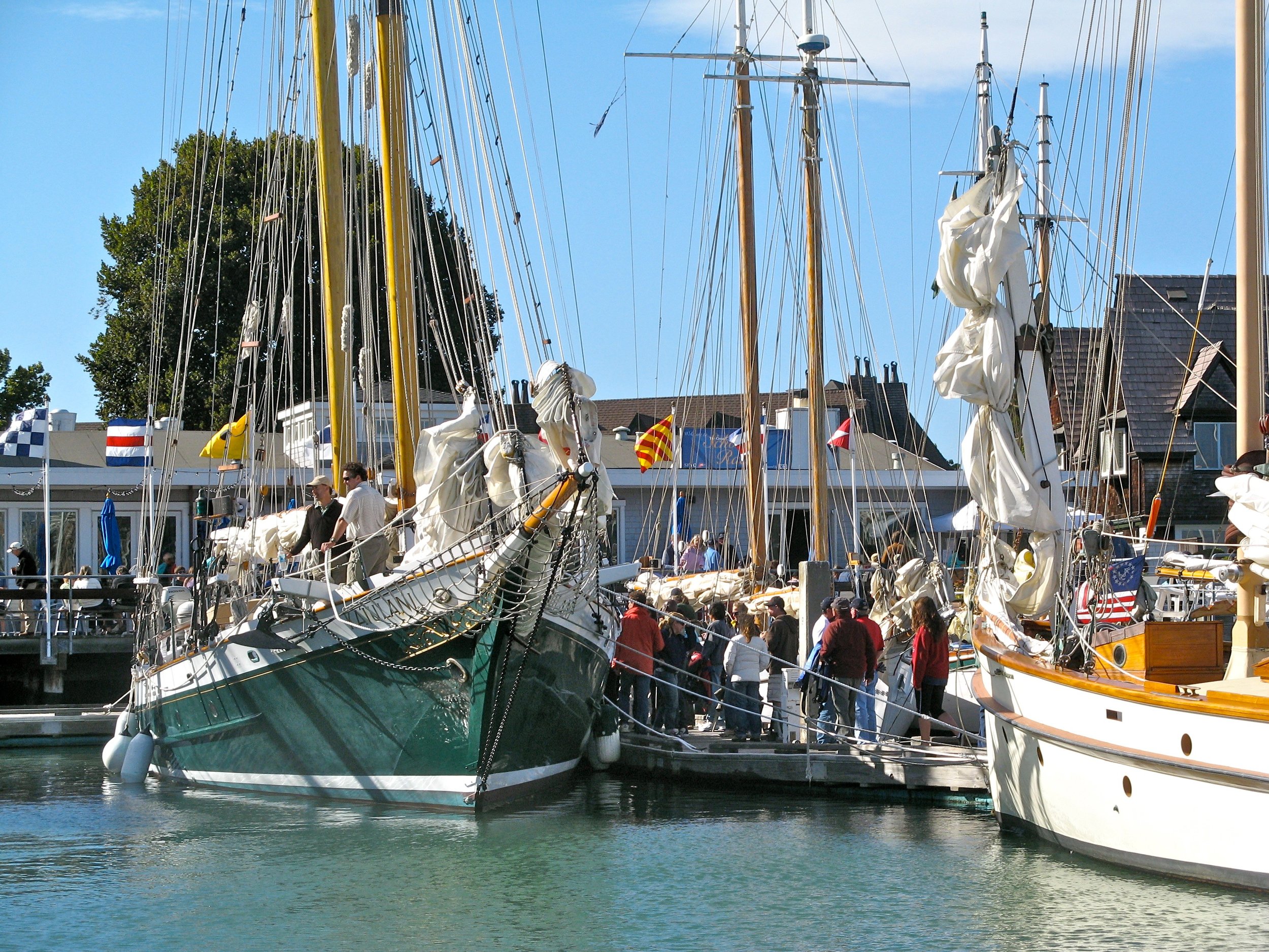 Kaiulani & Mahdee at the SFYC docks