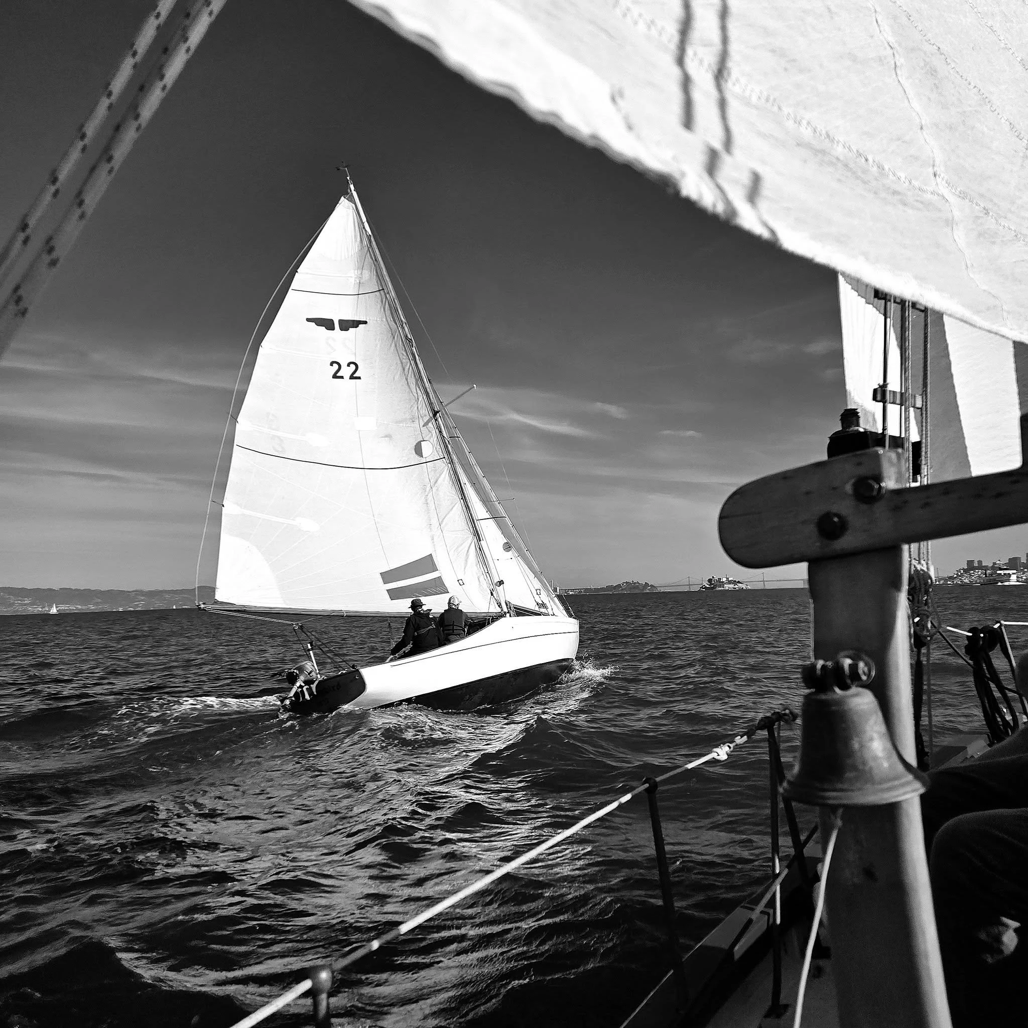 Will Campbell
October 28, 2024  · 
Like stepping back in time. San Francisco Bird boat #22 Hummingbird. One of only two Birds actually built in San Francisco, and the only one that remains. Of the 26 Birds built between 1921 and 1946, 16 remain. They