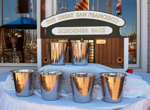 The trophies await their new owners. ©2012 norcalsailing.com