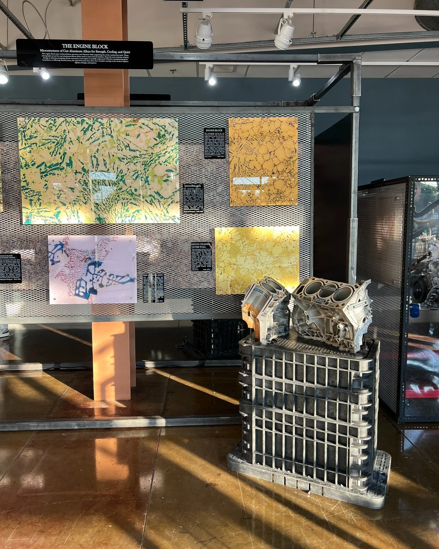 Rounding the corner on the last week of the Symphony of Elements Exhibit at Sloss Furnaces.
Exploring metallurgy reveals how the hidden structures of metals shape the strength, durability, and innovations that power our world. From ancient tools to m
