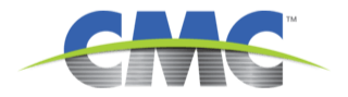 cmc steel company logo blue and gray with green line