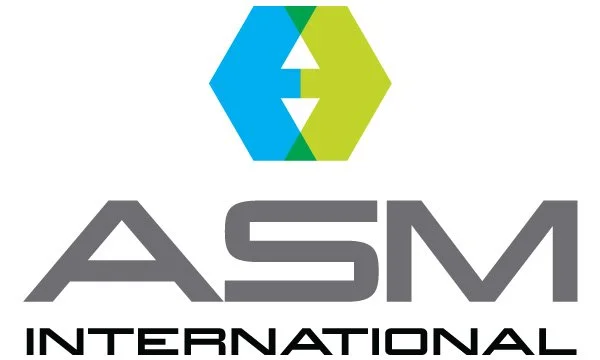 ASM International green and blue logo