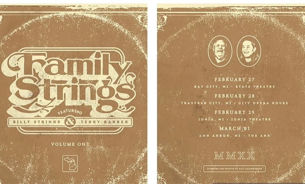 Family Strings: Billy Strings &amp; Terry Barber 2020-02-28 City Opera House Traverse City, MI 