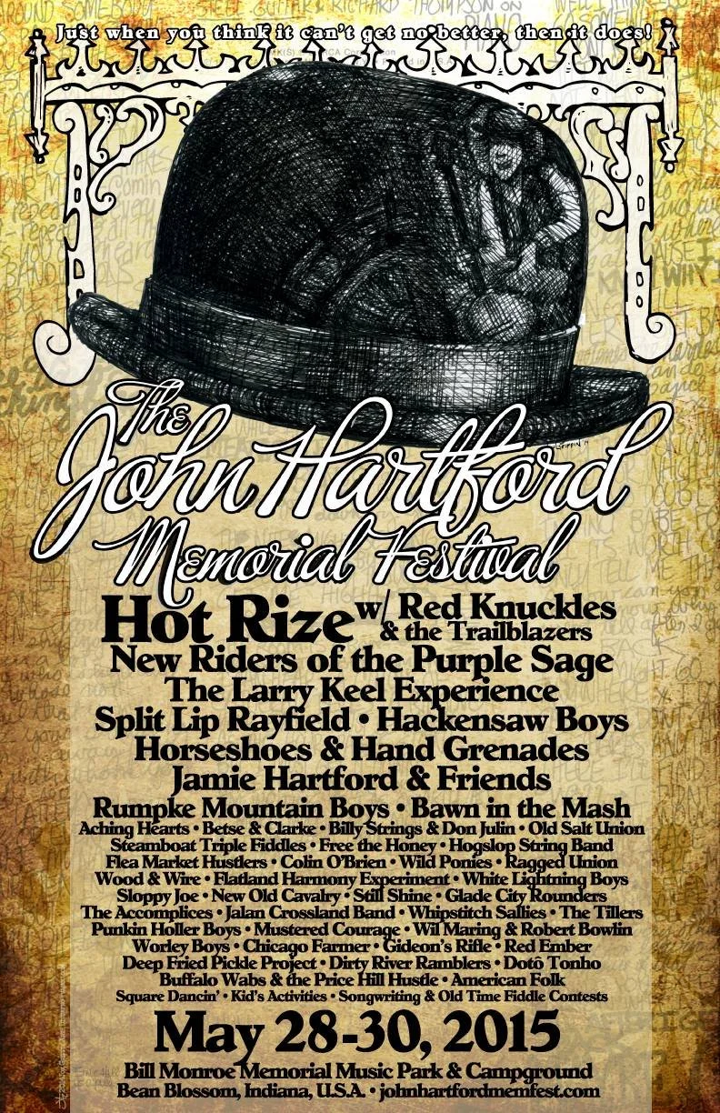 2015-05-30 John Hartford Memorial Festival Hippy Hill Stage 2015 Bill Monroe Memorial Park Morgantown, Indiana