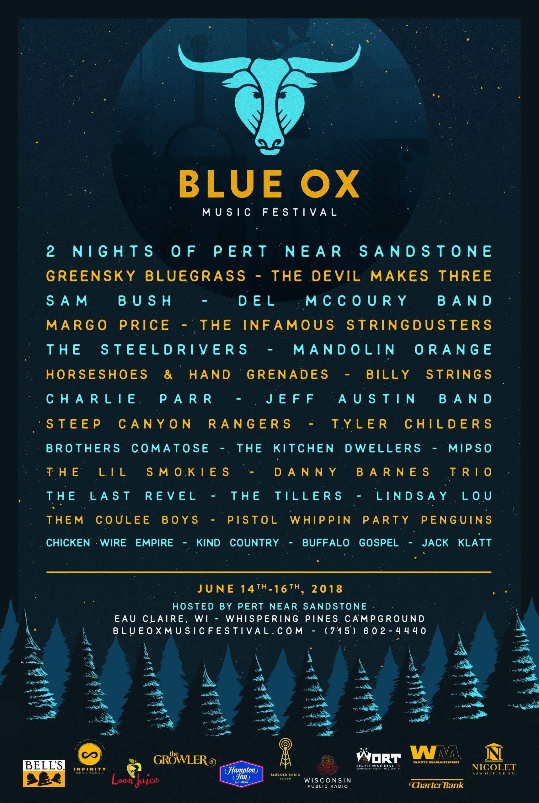 2018-06-14 Blue Ox Music Festival 2018 Whispering Pines Campgrounds