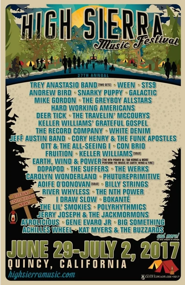 2017-06-30 High Sierra Music Festival Big Meadow Stage 2017 Quincy, CA 