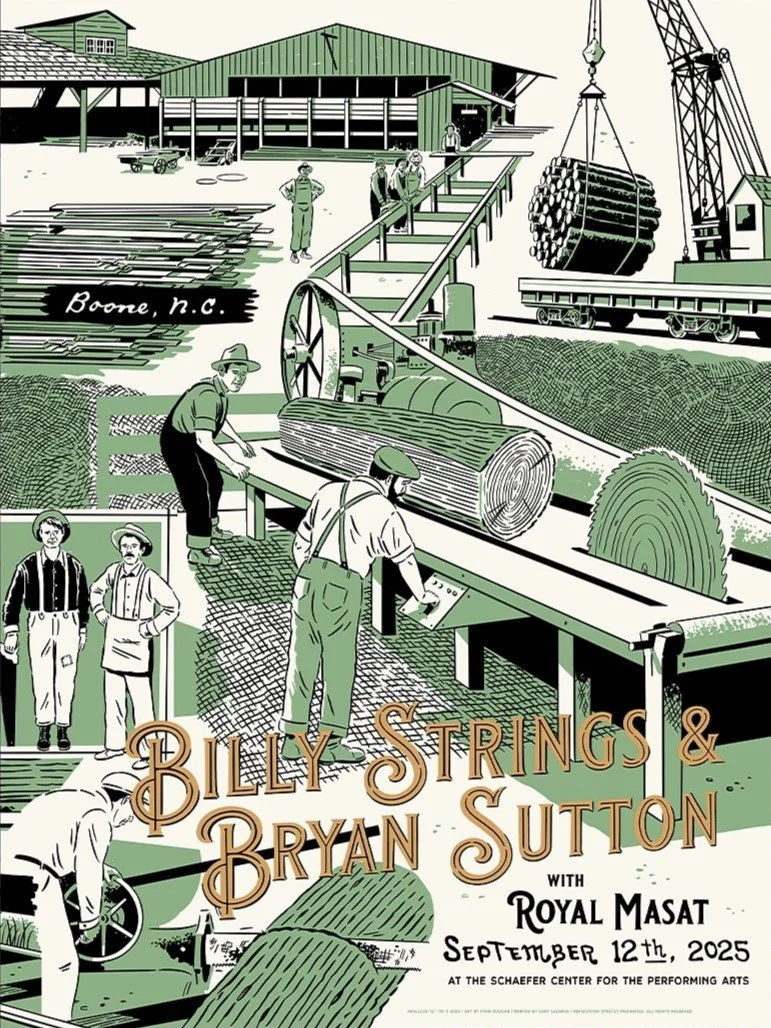 Billy Strings &amp; Bryan Sutton w/ Royal Masat 2025-09-12 Schaefer Center for the Performing Arts