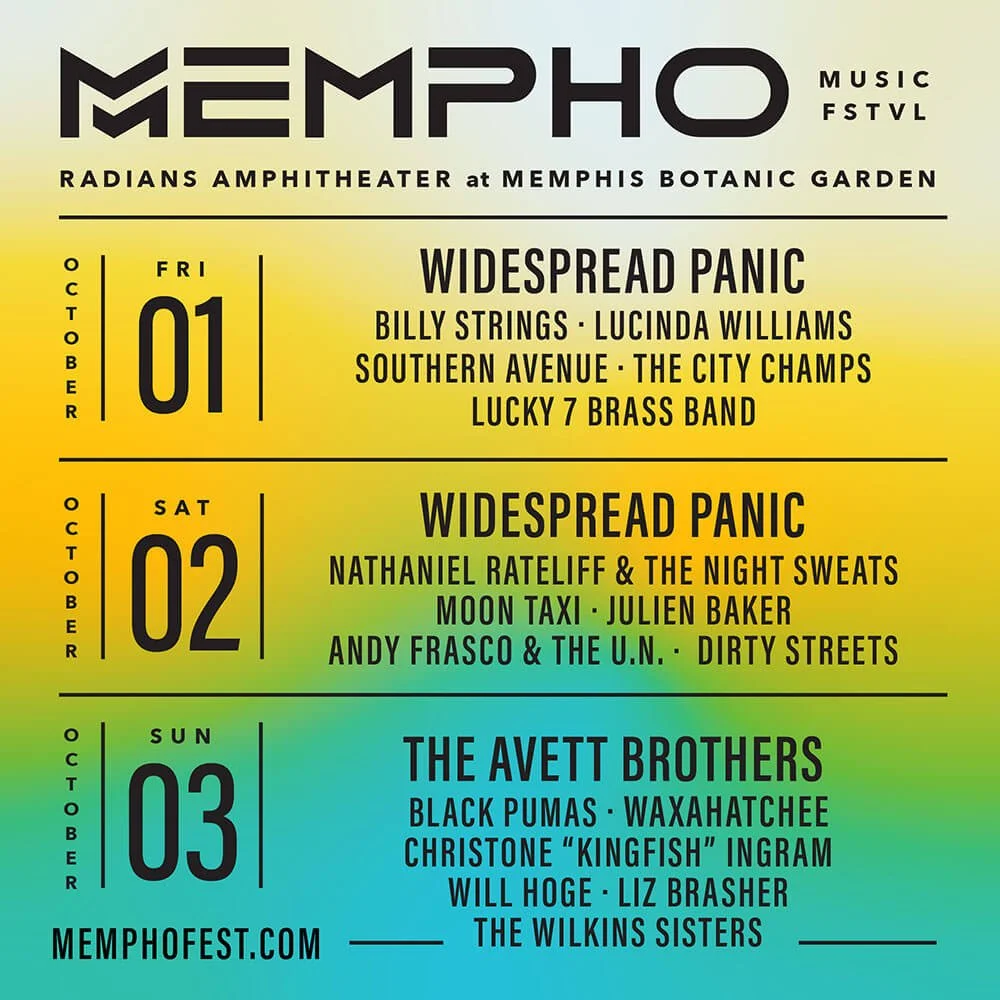 2021-10-01 Mempho Music Festival Memphis, TN Billy Playing with Widespread Panic