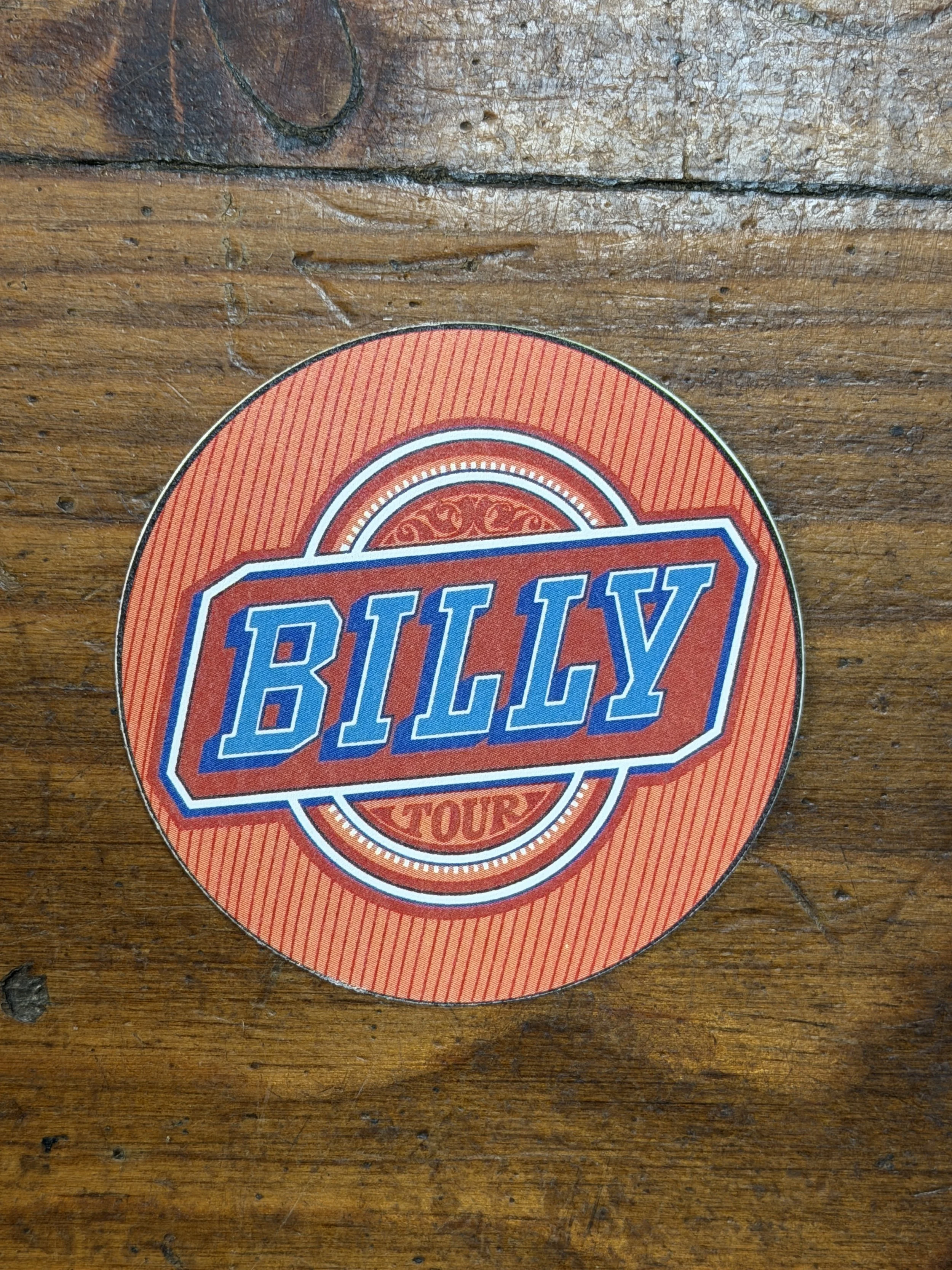 Billy Tour Billy Strings Sticker 3"