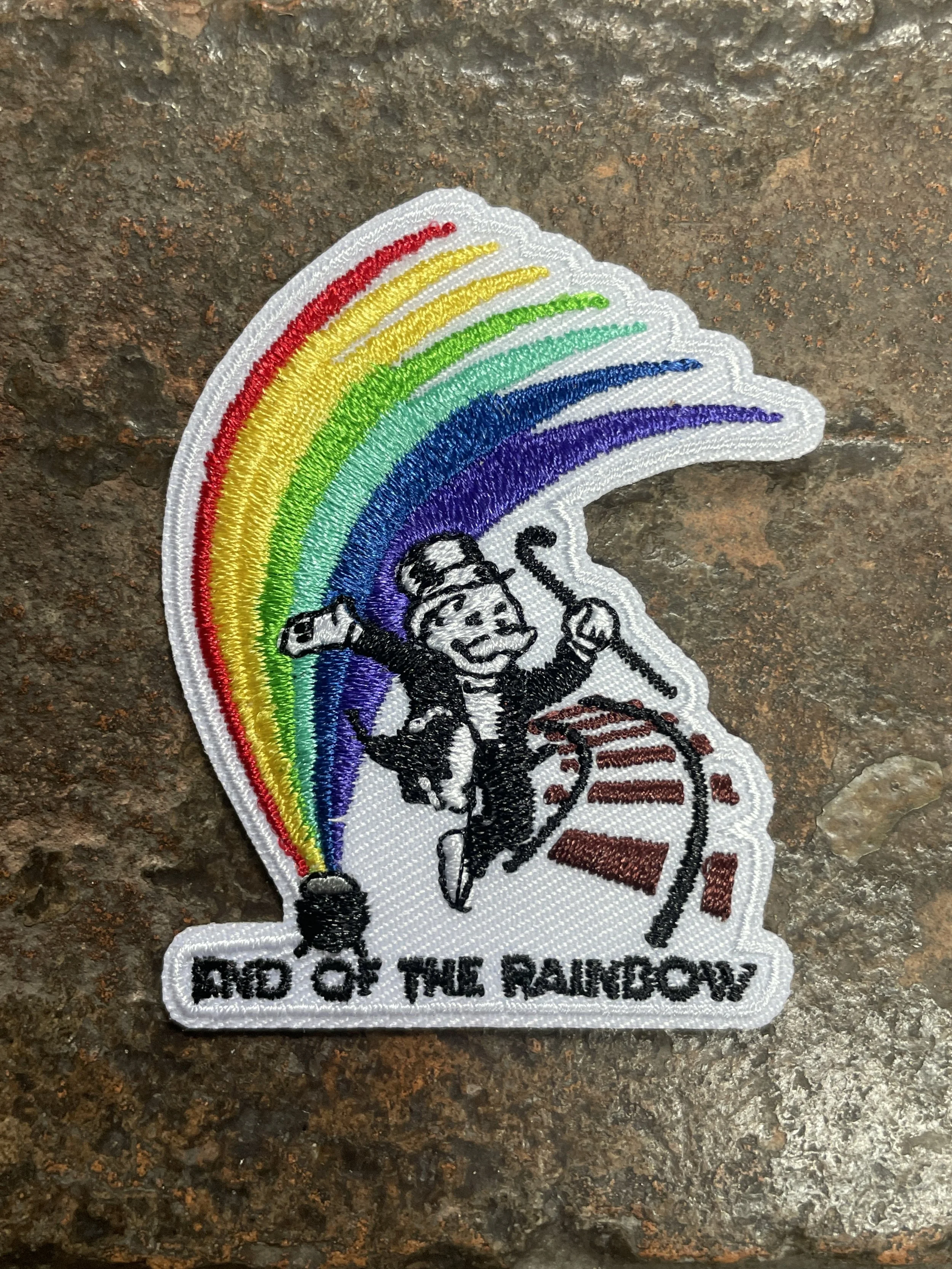 End of The Rainbow Heat Applied Patch