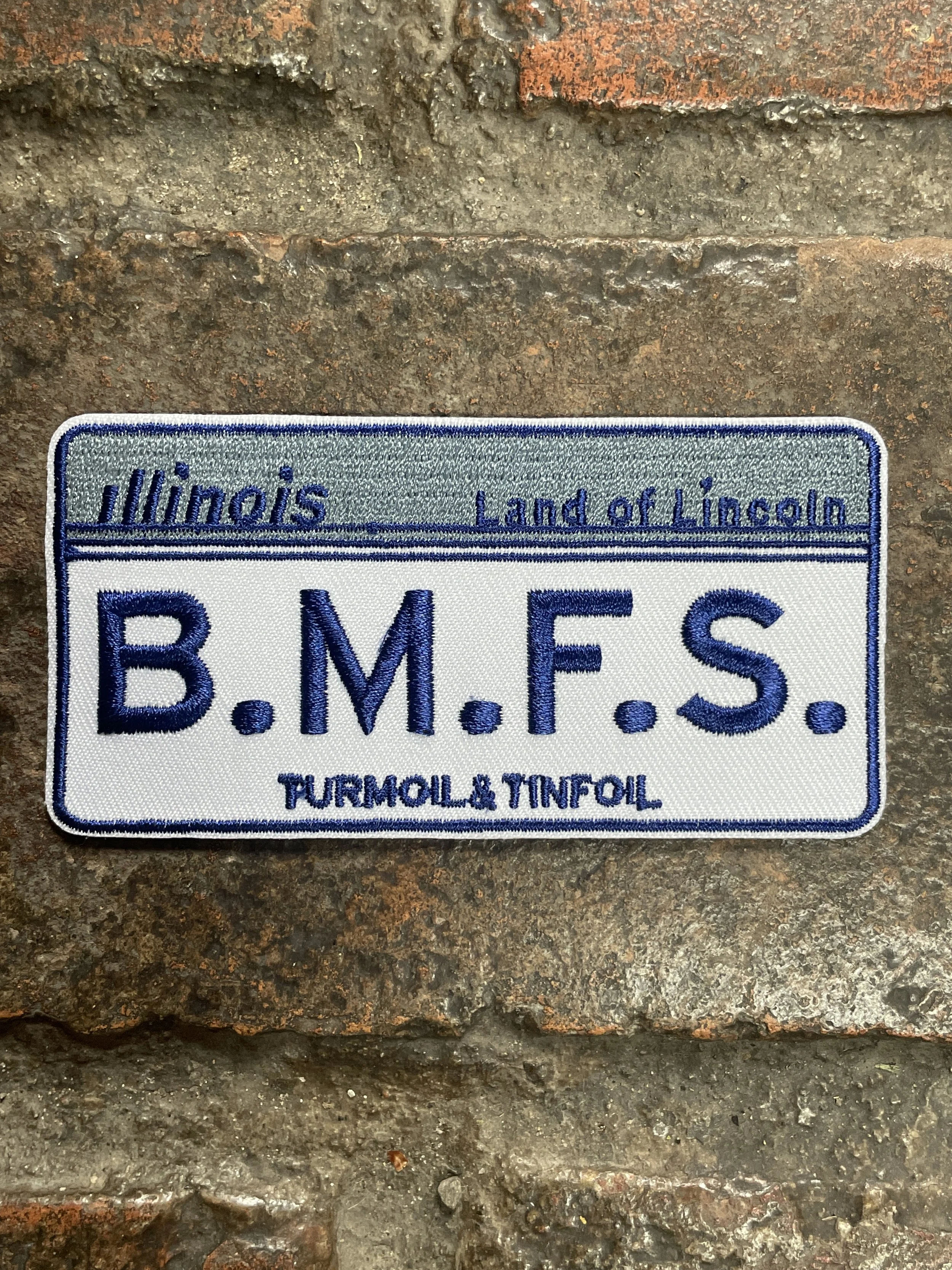 Illinois B.M.F.S. Patch Turmoil & Tinfoil