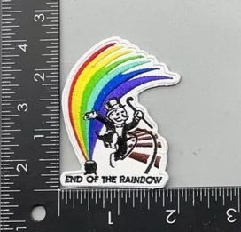 End of the Rainbow Heat Applied Patch