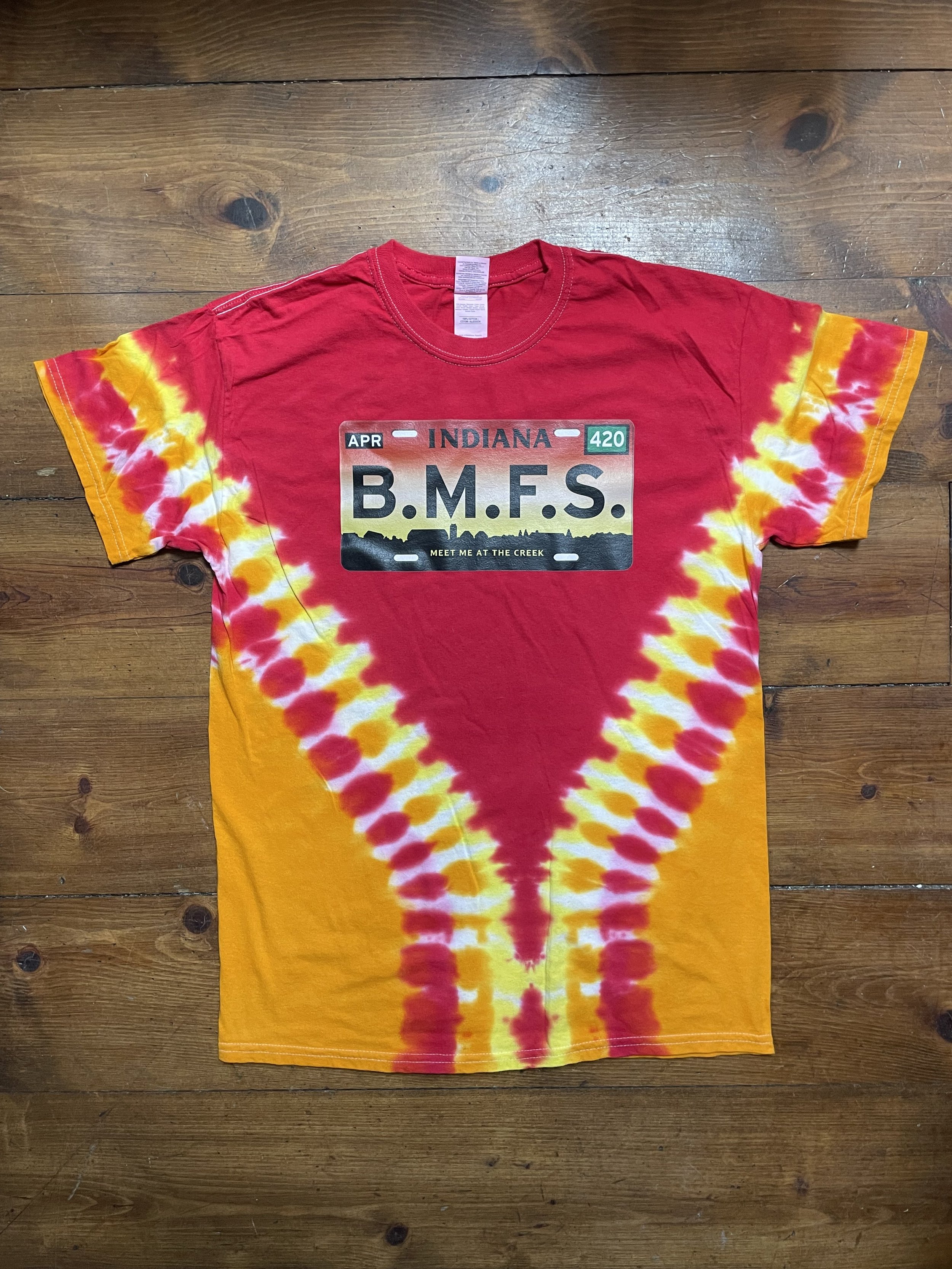 Billy Strings Indiana B.M.F.S. Plate Shirt