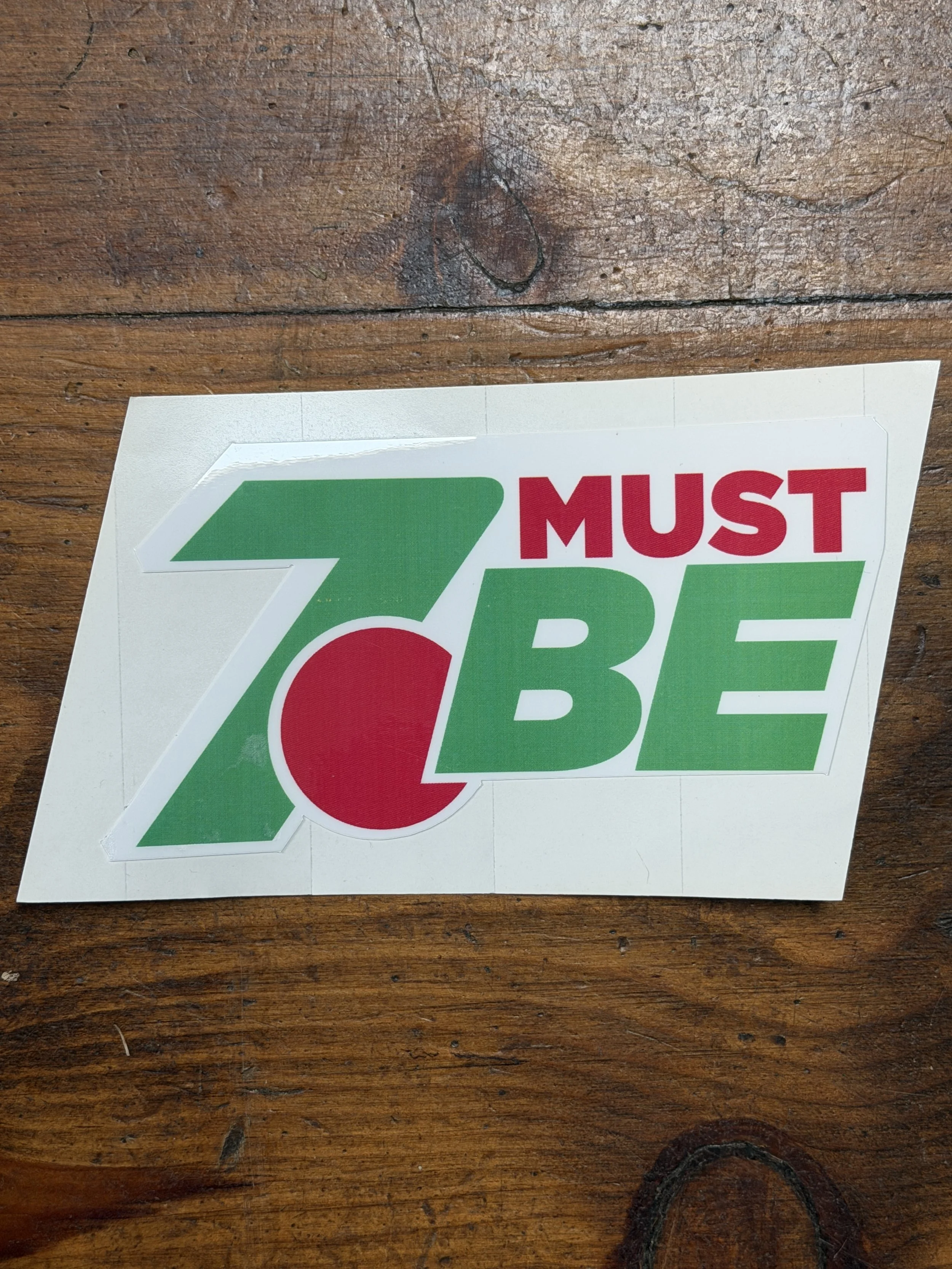Must Be 7 Billy Strings Sticker