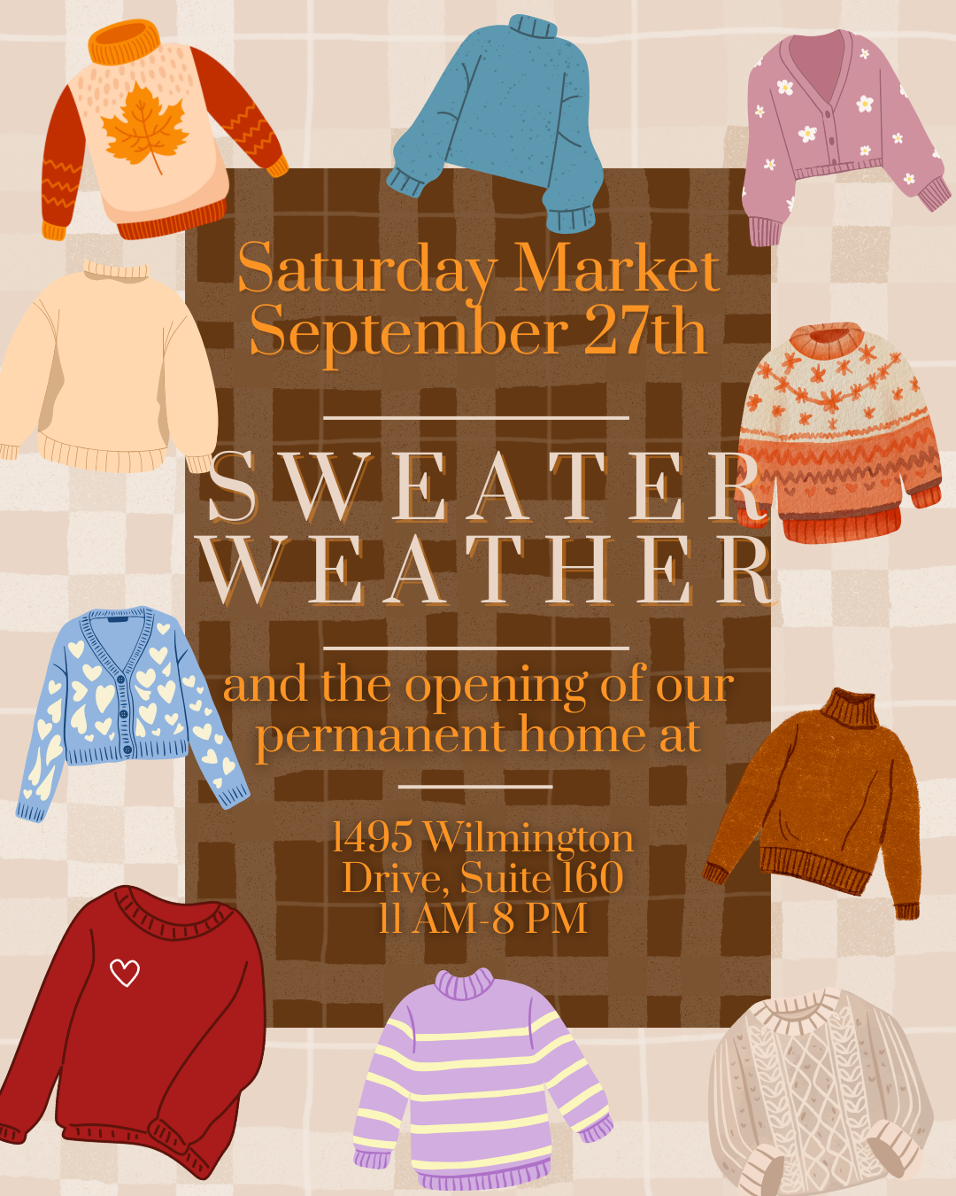 Saturday Market: Sweater Weather