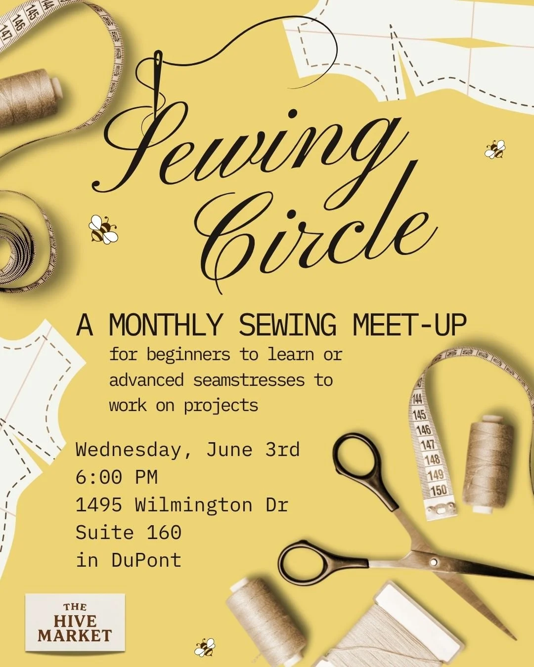 Sewing Circle | free meet-up with Brittany