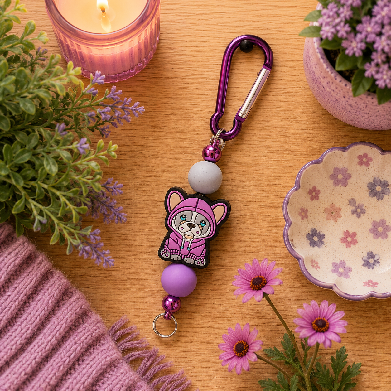 Handmade Carabiner Keychains
