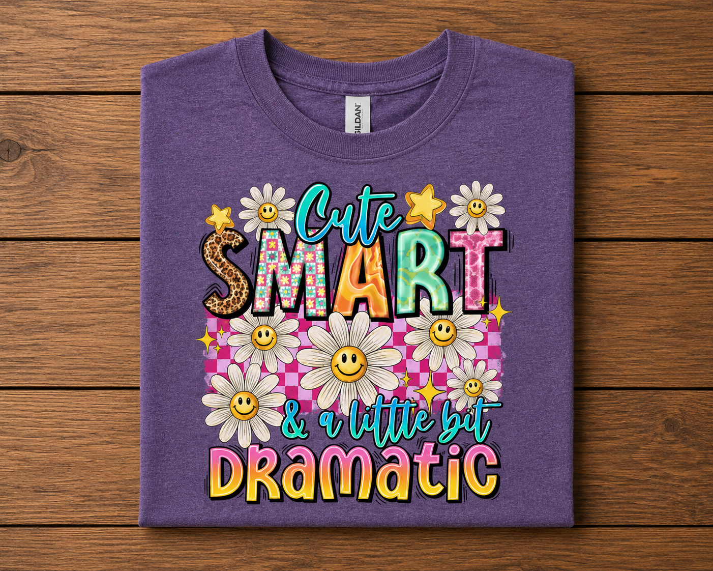 Cute, Smart & Dramatic Graphic T-Shirt