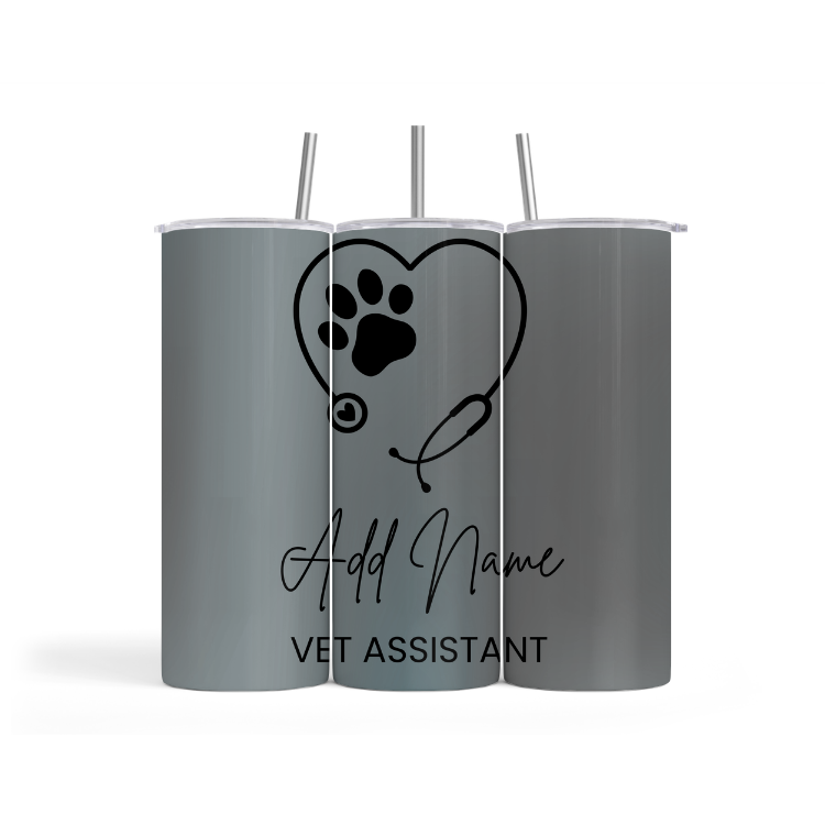 Vet Dark Grey Tumbler Mockup.png
