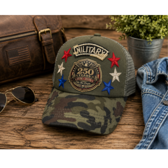 Military America 250th Anniversary Cap