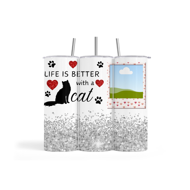 Life Is Better Cat - Straight mockup.png