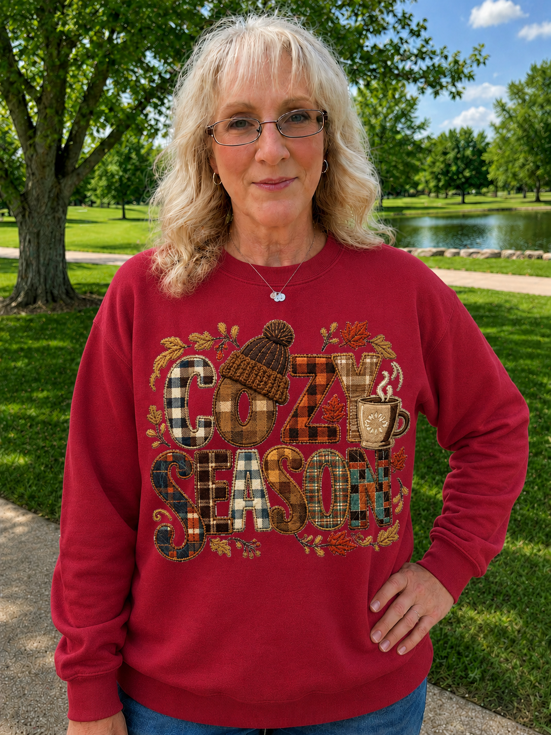 Cozy Season cardinal red model.png