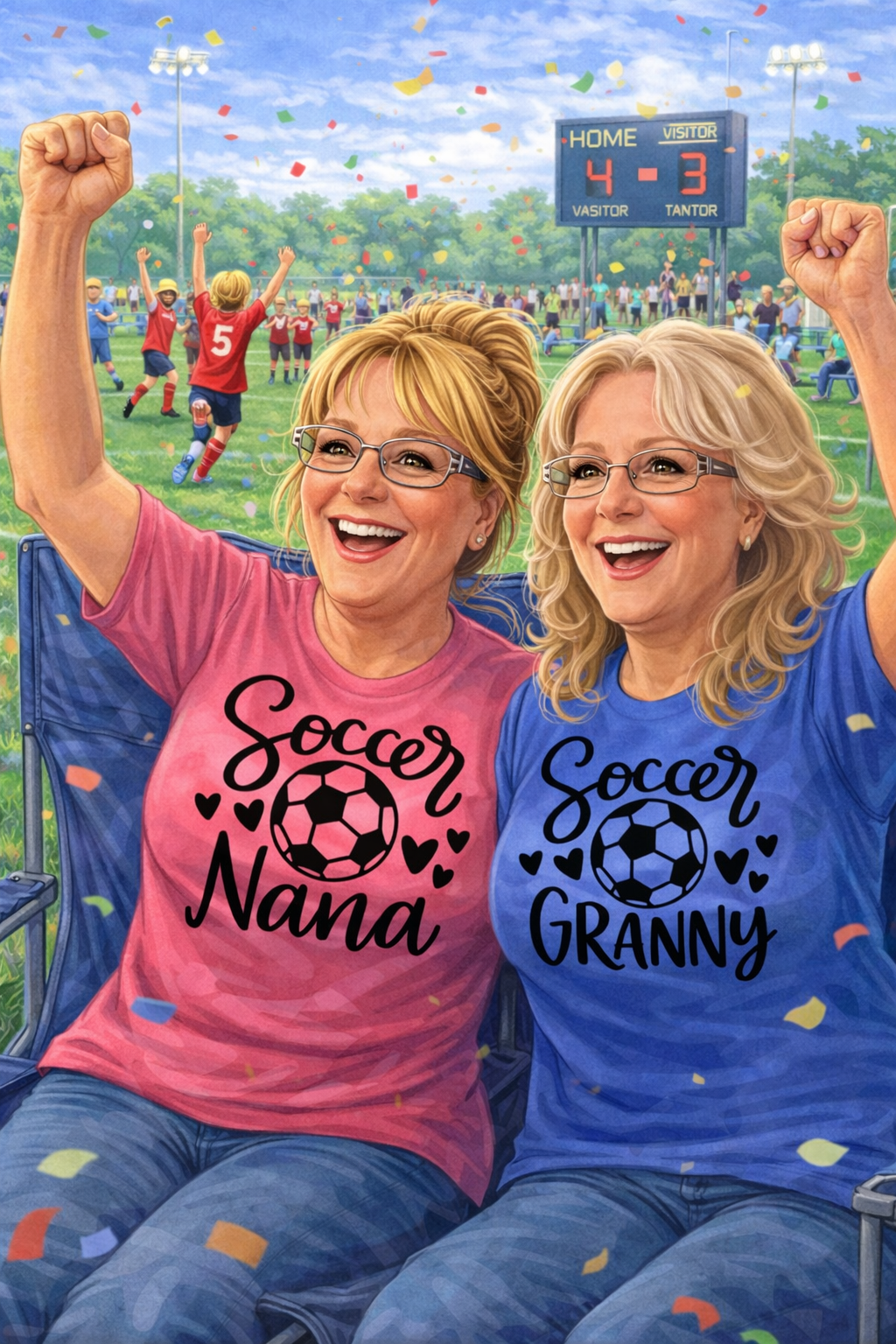 Soccer - Custom Game Day T-Shirts